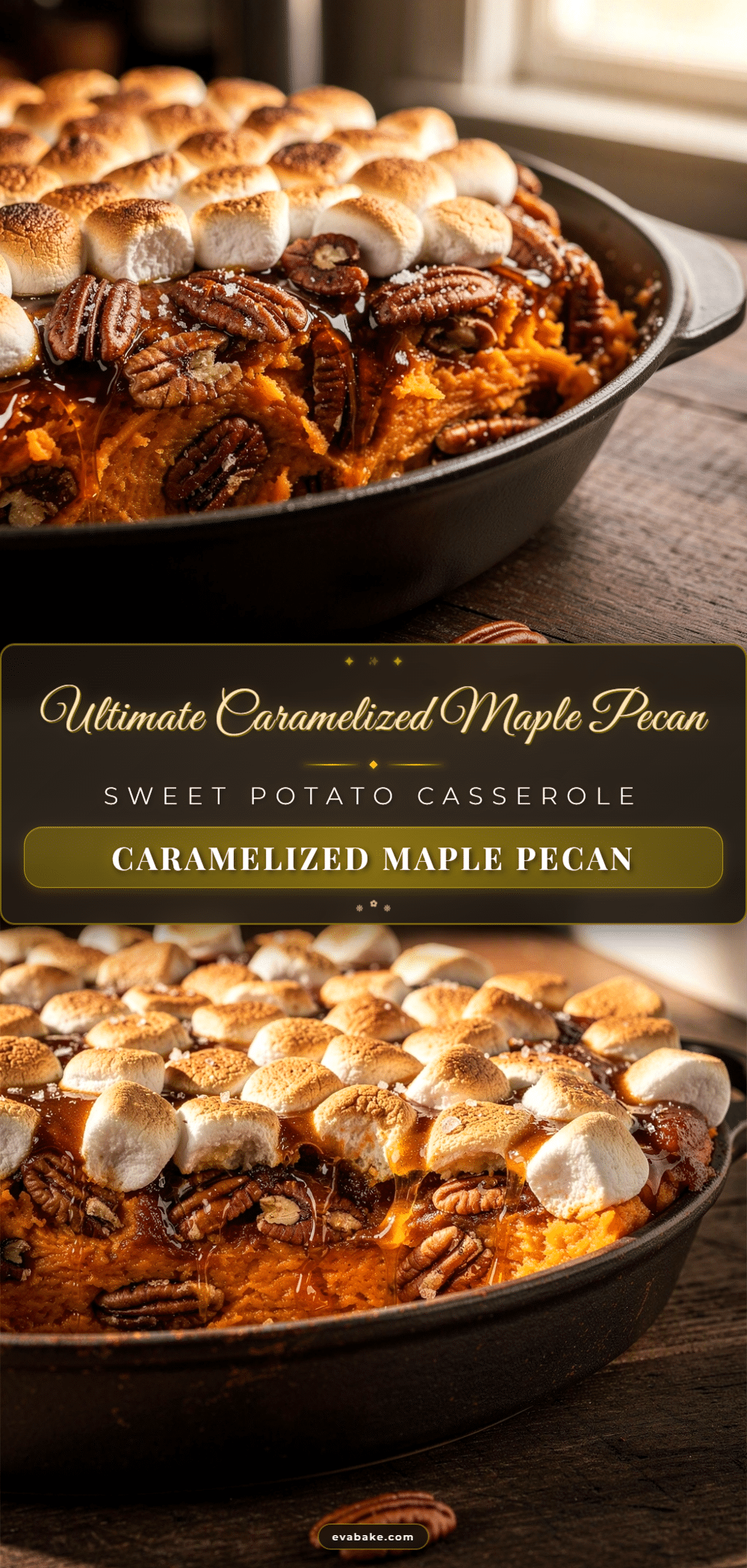 best caramelized maple pecan sweet potato casserole recipe