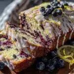 blueberry zucchini bread - featured image