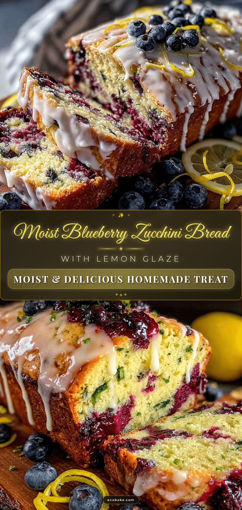 blueberry zucchini bread recipe