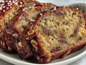 brown butter banana bread - featured image