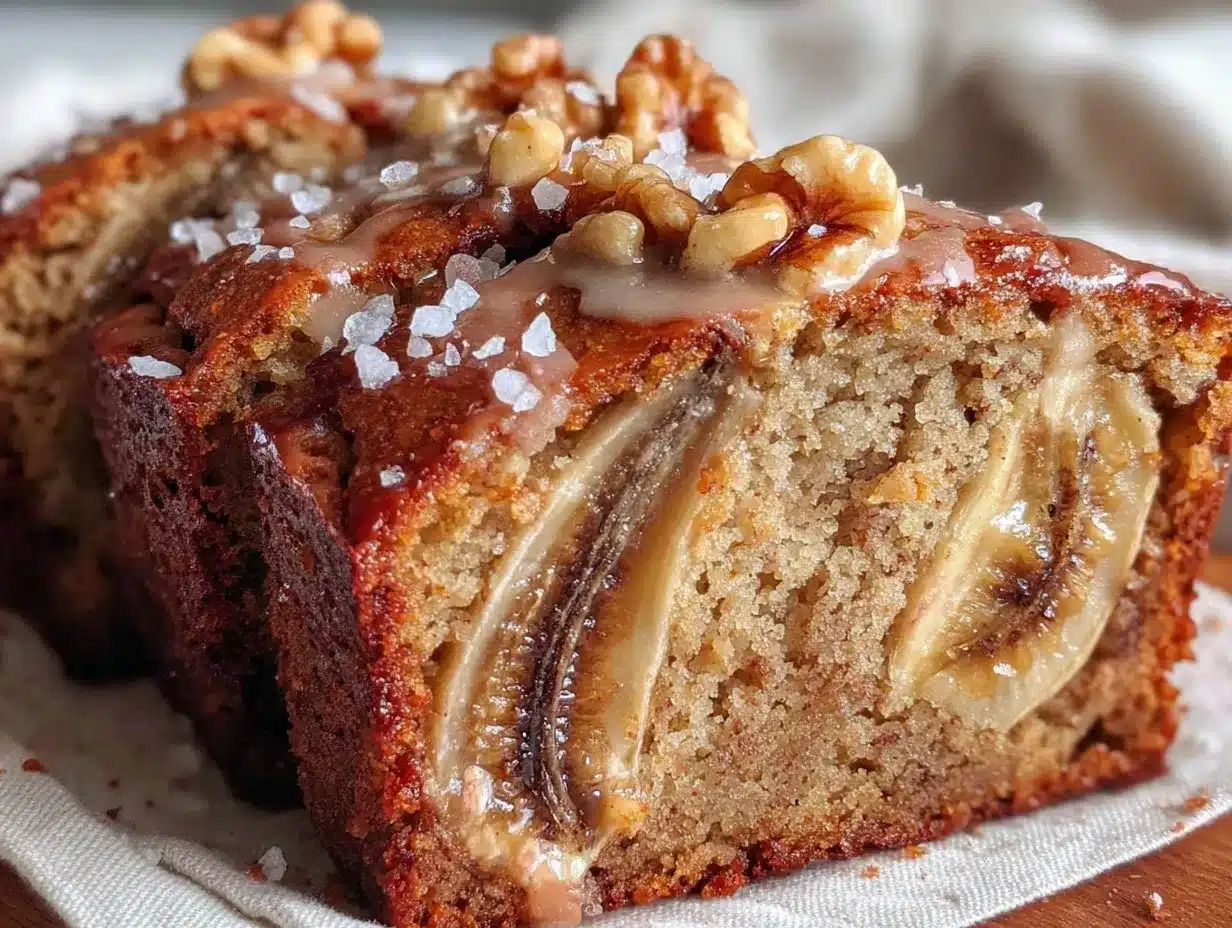 brown butter banana bread preparation steps