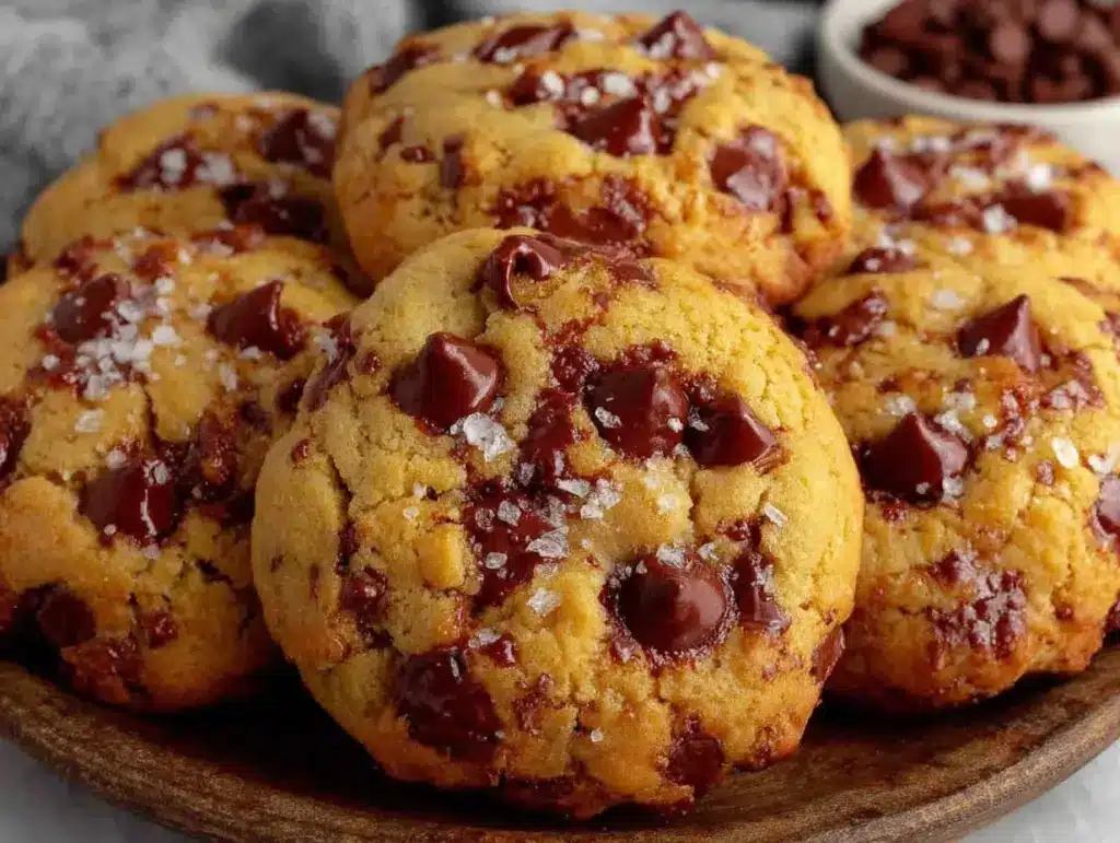 brown butter chocolate chip cookies - featured image