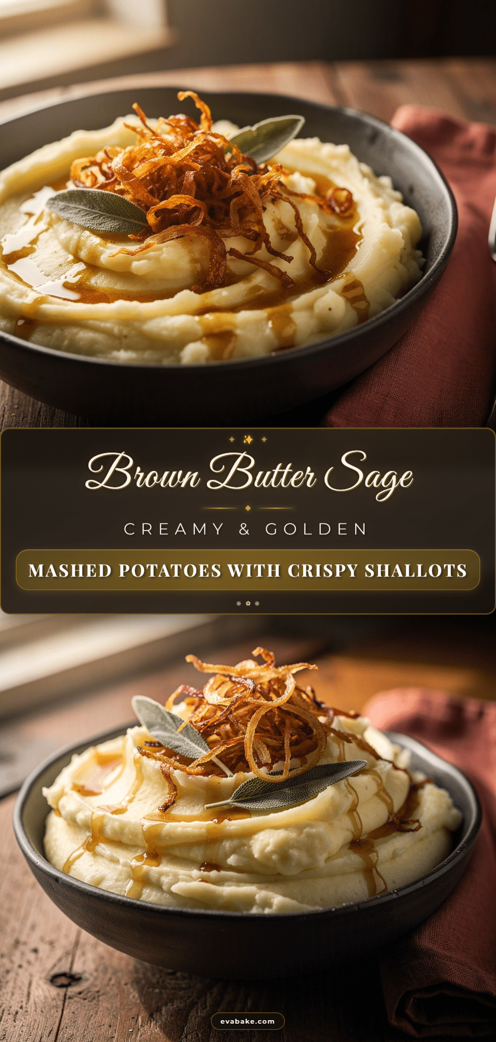 brown butter sage mashed potatoes recipe