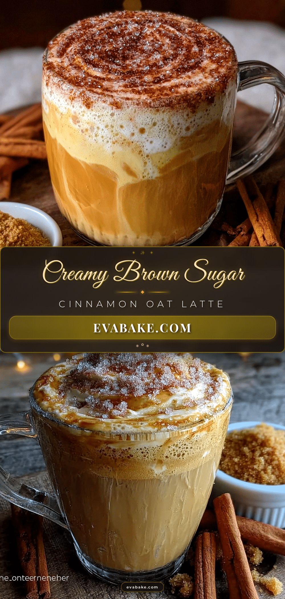 brown sugar cinnamon oat milk latte recipe