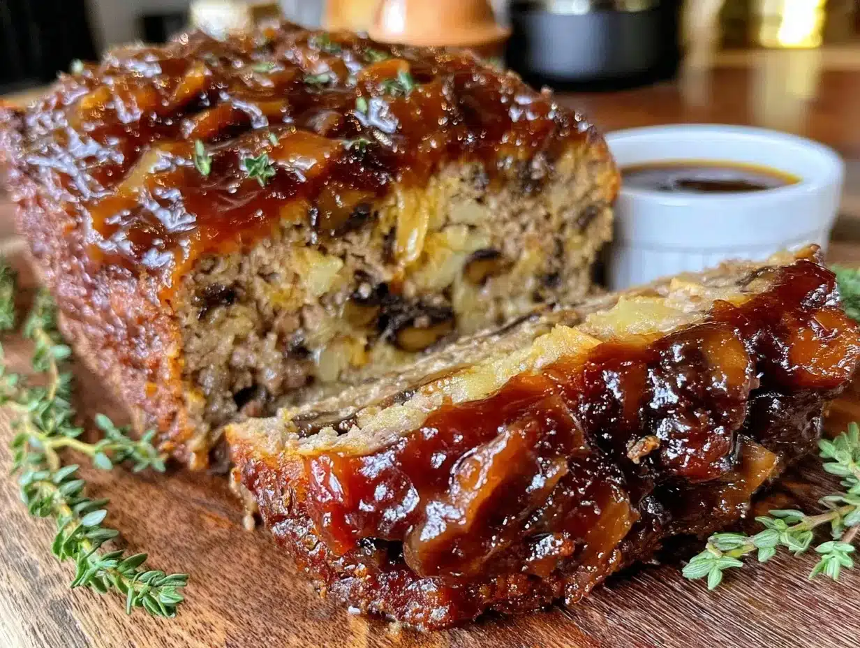 brown sugar glazed meatloaf preparation steps