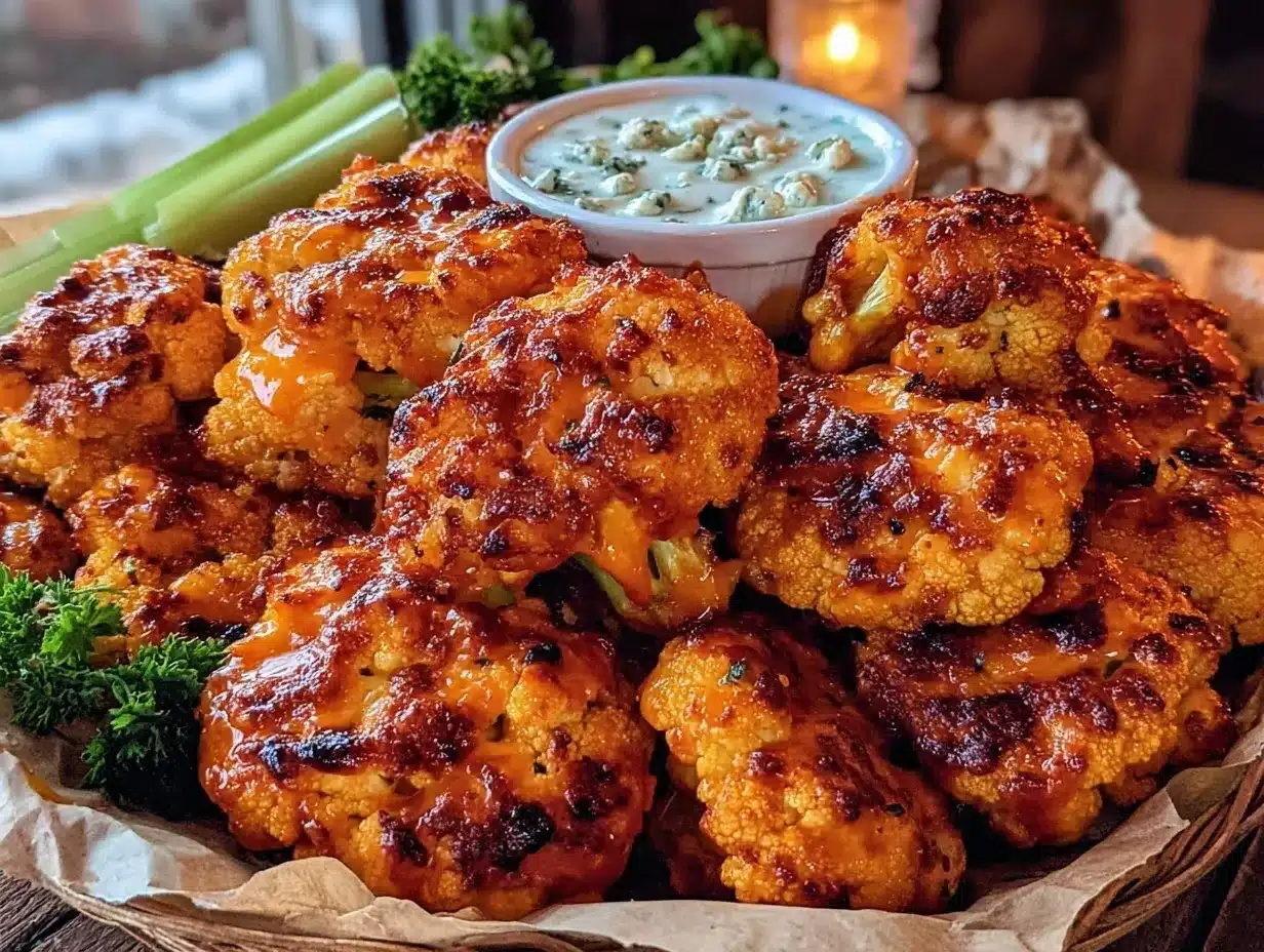 buffalo cauliflower bites preparation steps