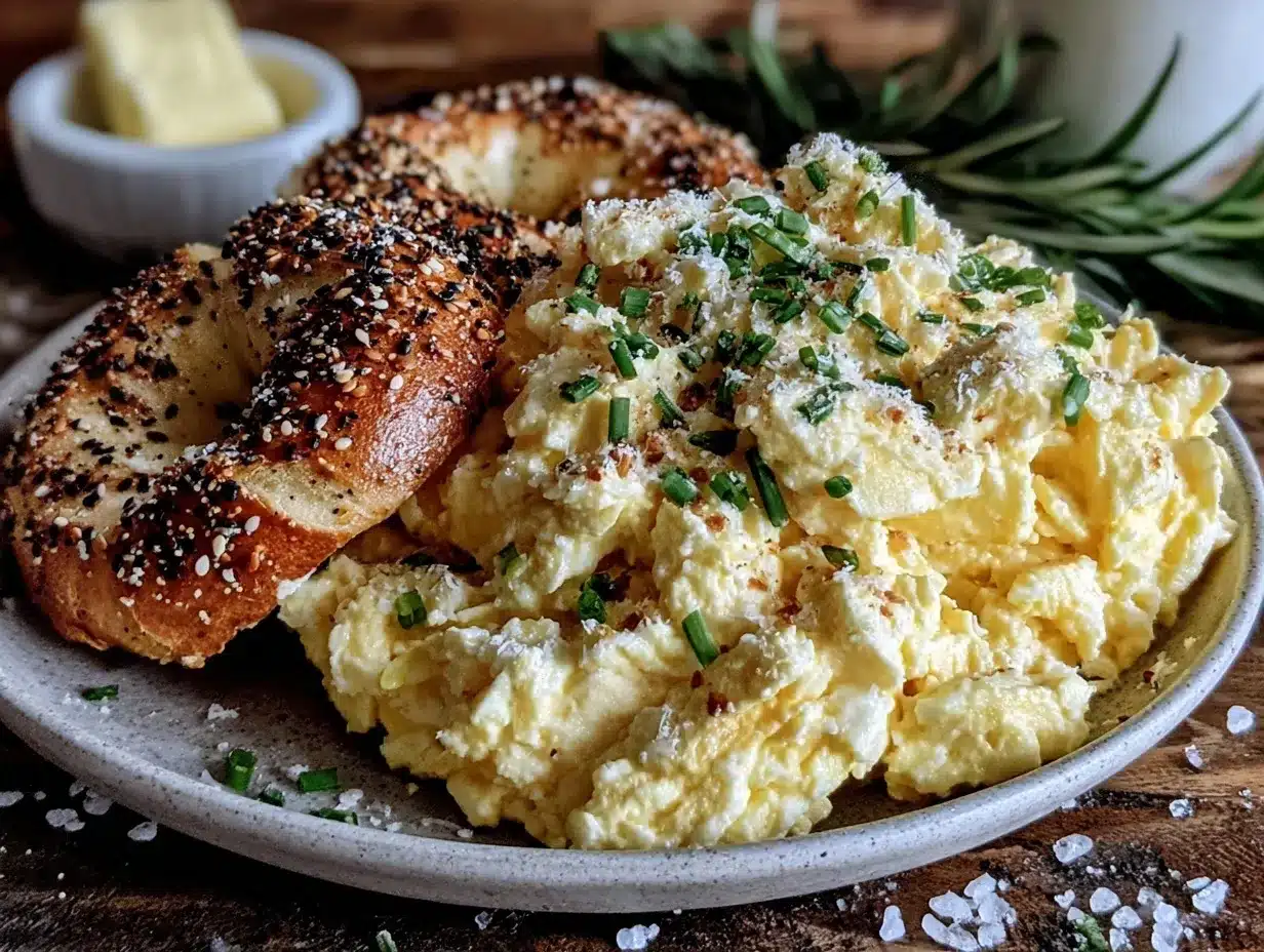 cottage cheese scrambled eggs preparation steps