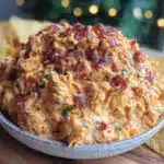 creamy buffalo chicken dip - featured image
