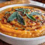 creamy butternut squash soup - featured image