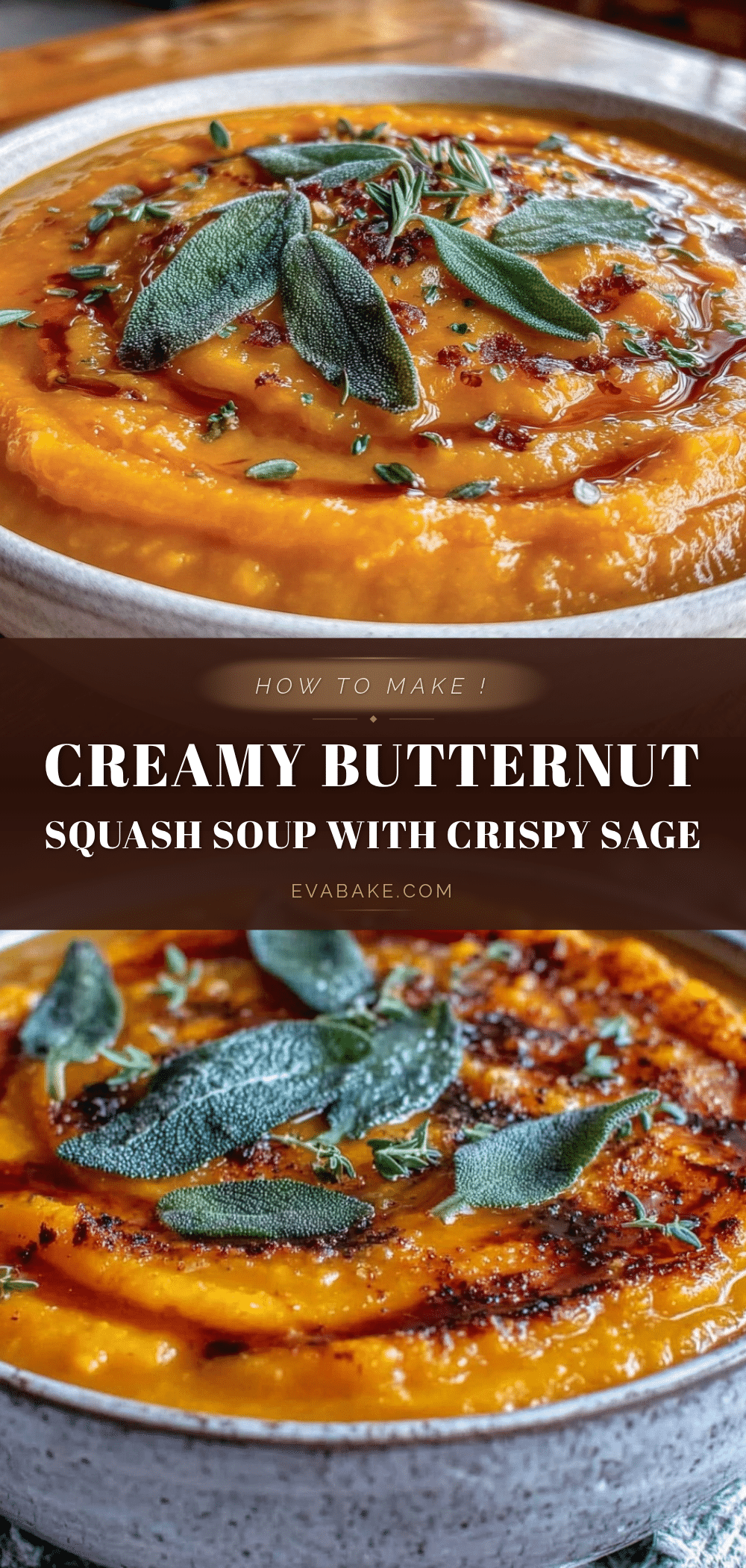 creamy butternut squash soup recipe