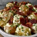 creamy classic potato salad - featured image