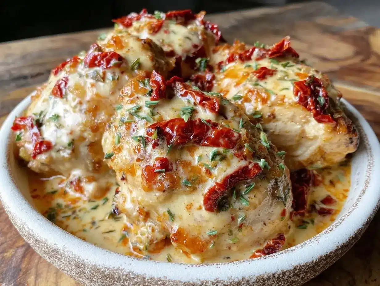 creamy crockpot marry me chicken preparation steps
