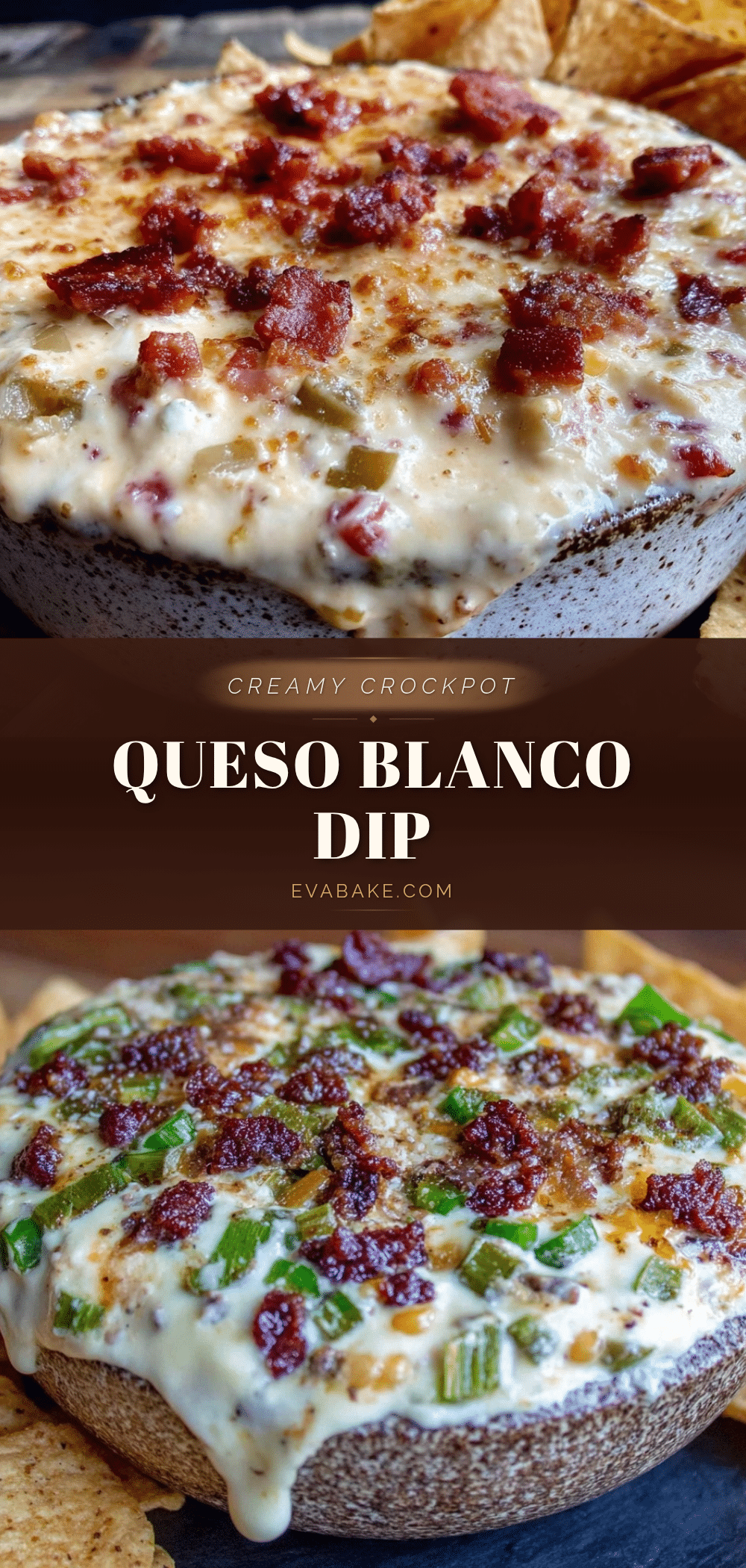 creamy crockpot queso blanco dip recipe