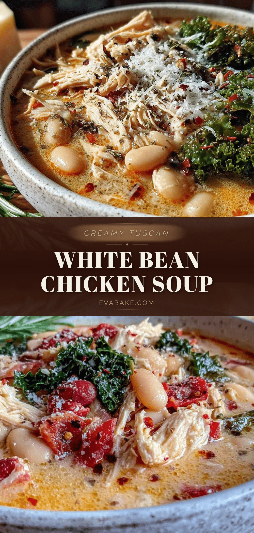 creamy crockpot tuscan white bean chicken soup recipe