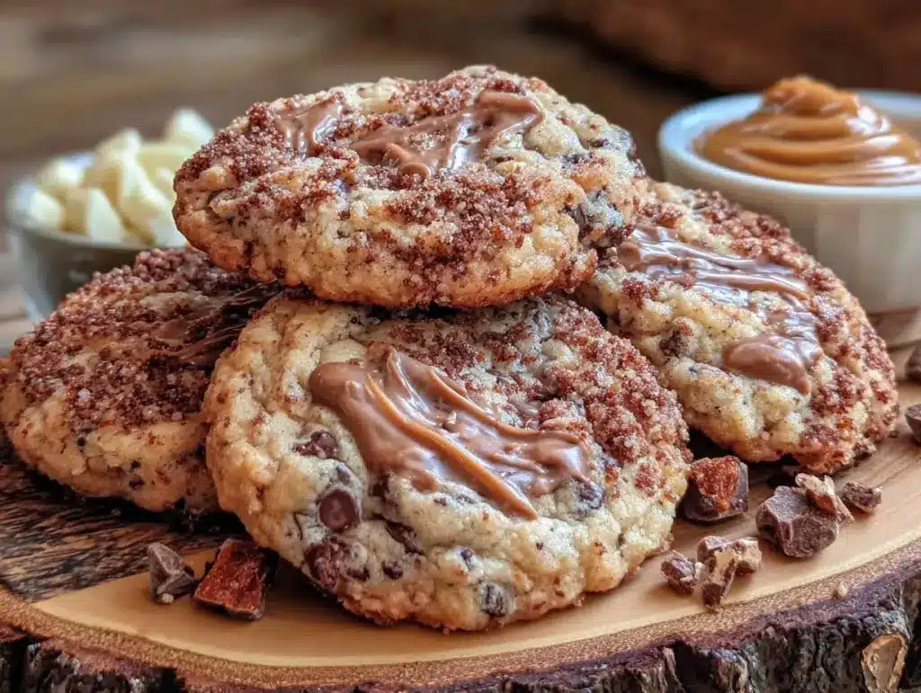 crispy avalanche cookies - featured image