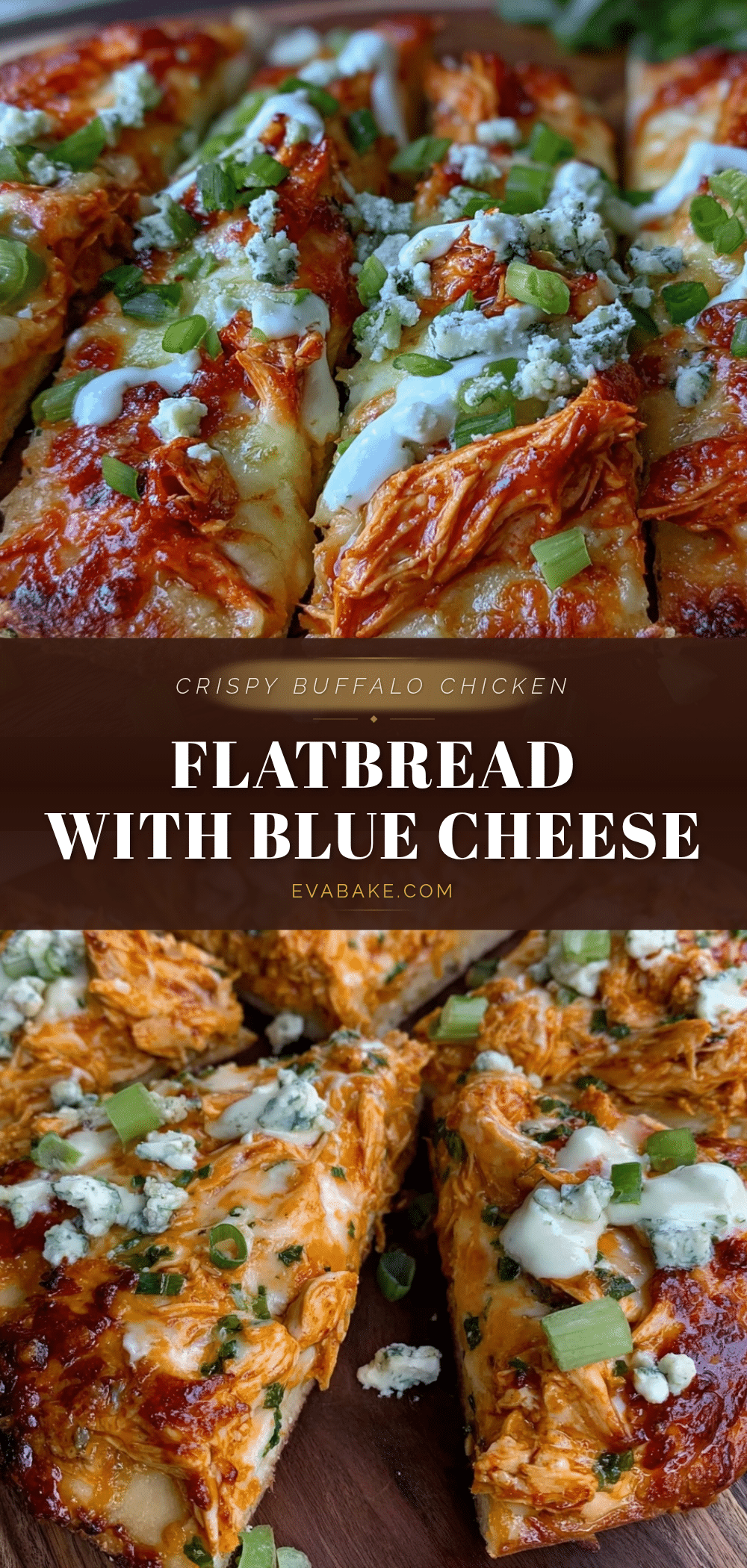 crispy buffalo chicken flatbread recipe