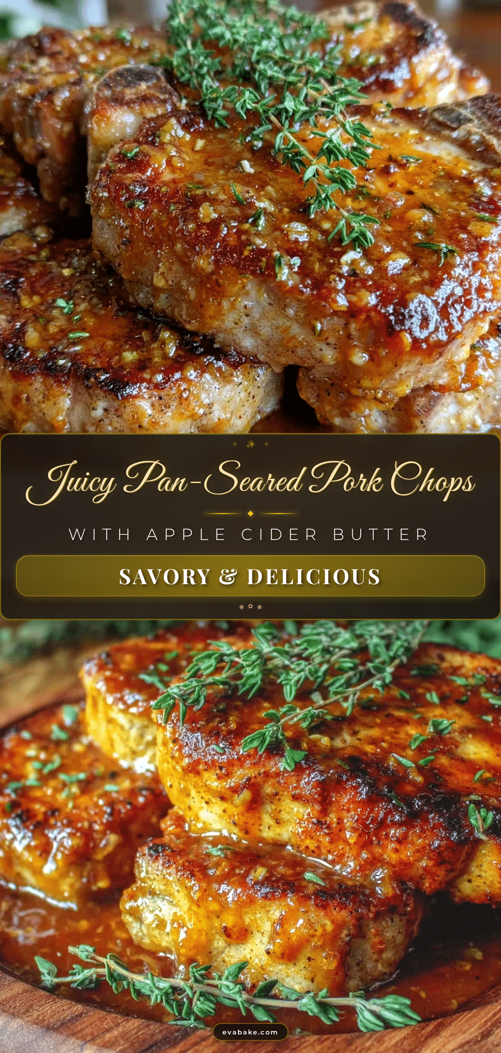 crispy juicy pan-seared pork chops recipe
