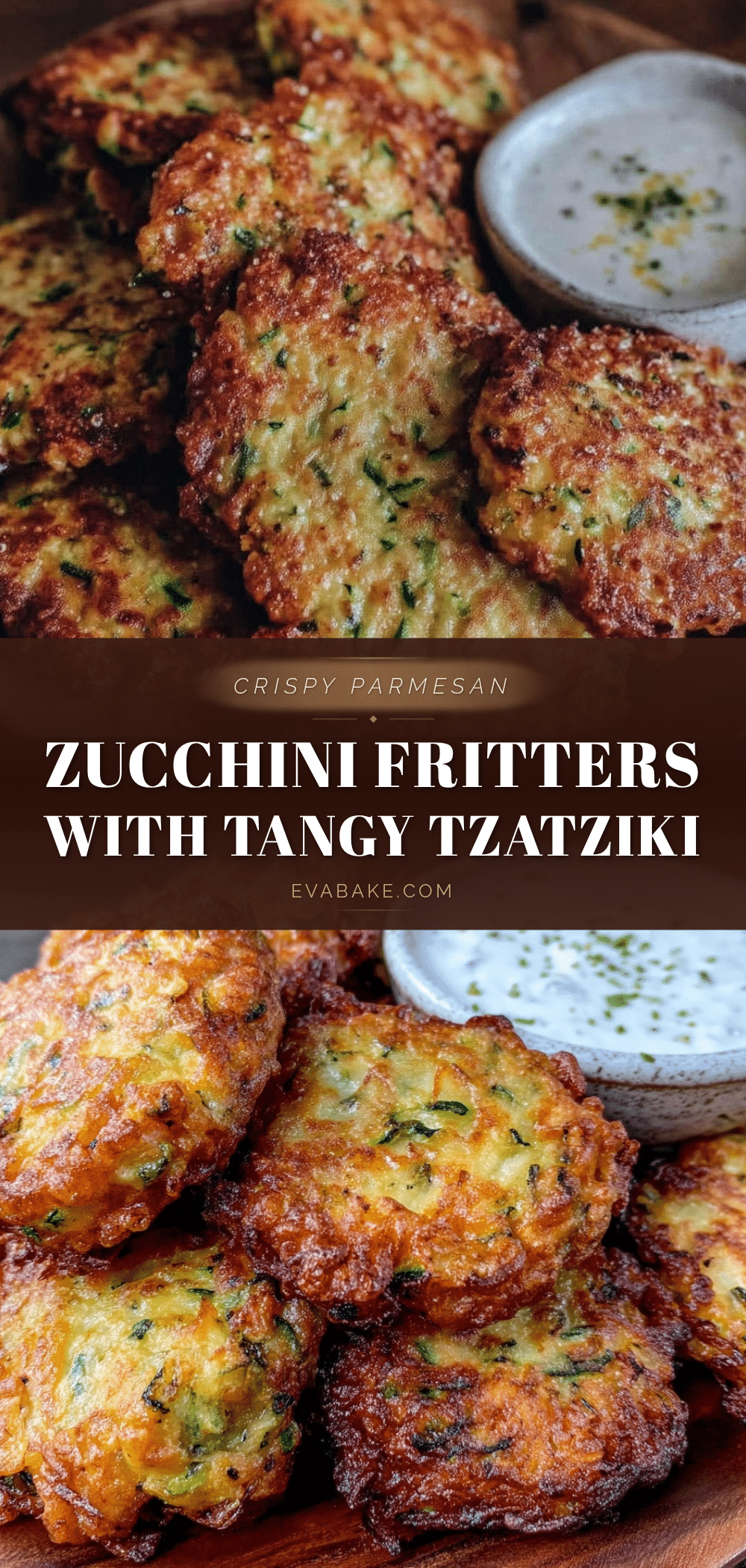crispy parmesan zucchini fritters recipe