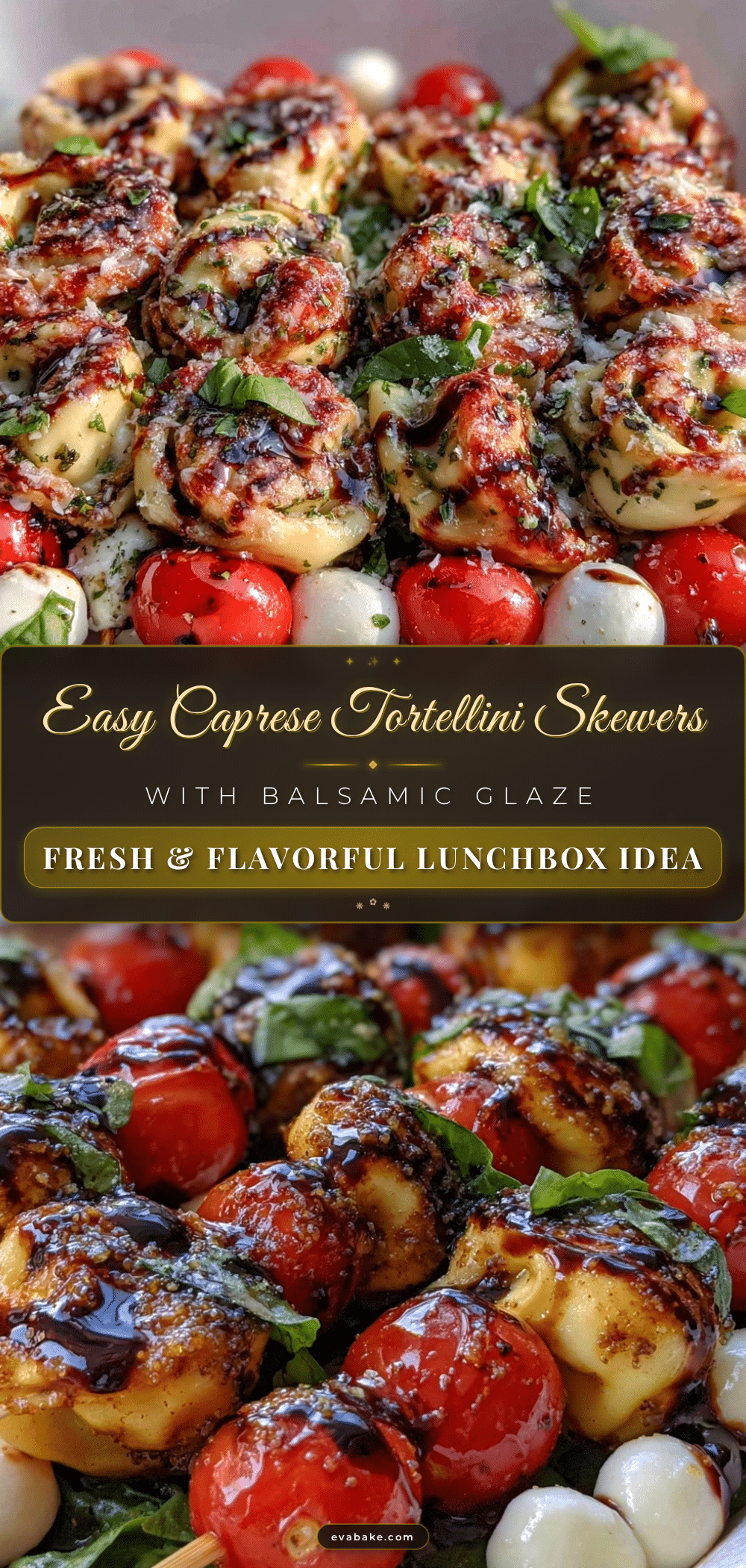easy caprese tortellini skewers recipe