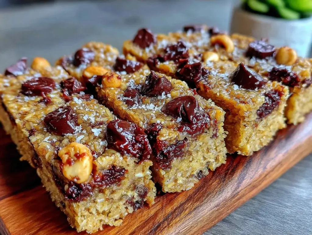 Easy Chewy No-Bake Granola Bars - featured image