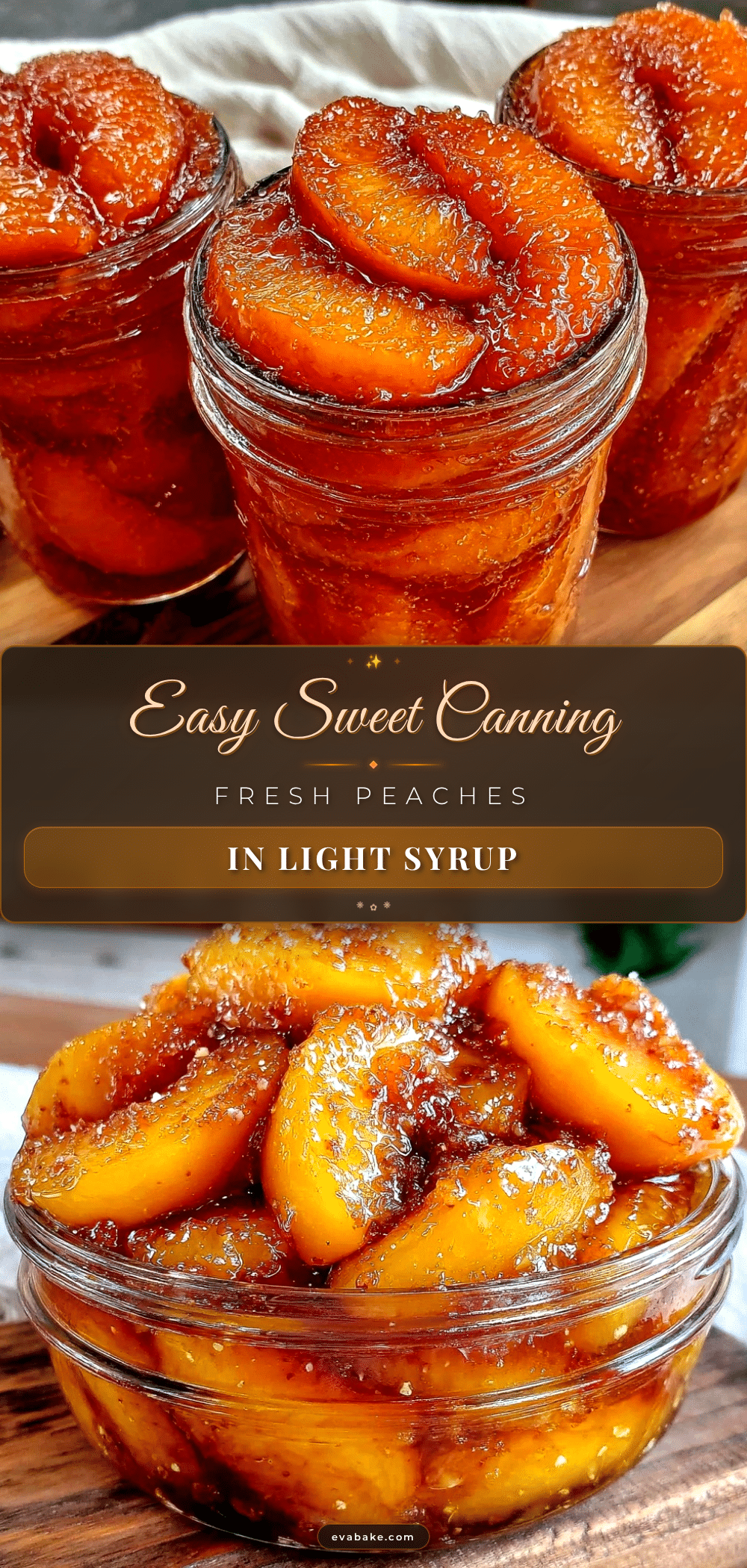 easy sweet canning fresh peaches recipe