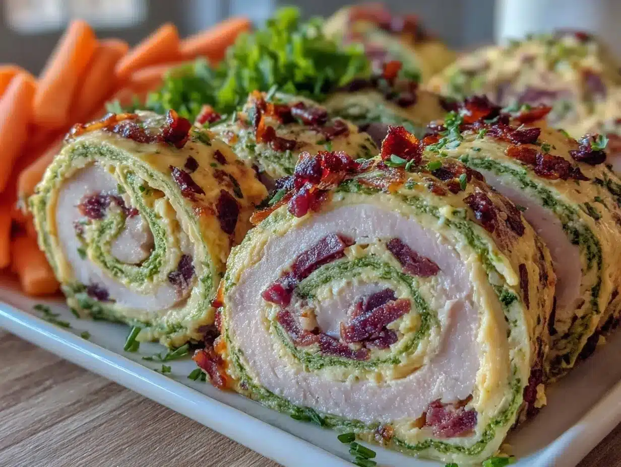 easy turkey pinwheels preparation steps