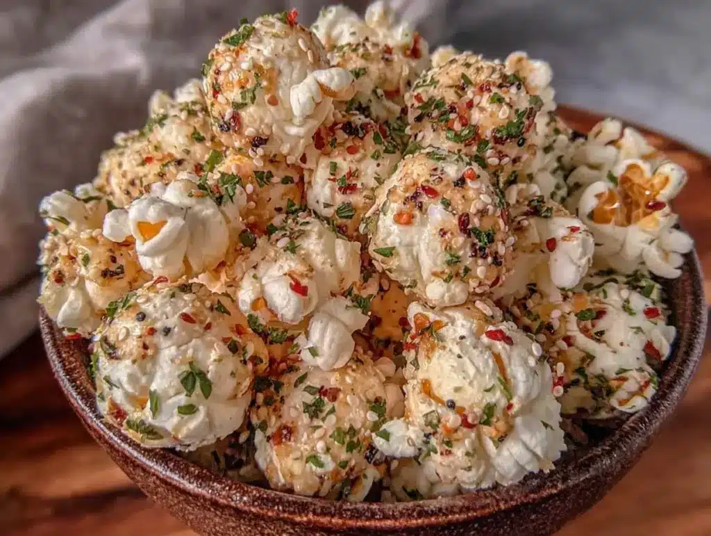everything bagel seasoning popcorn - featured image