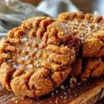flourless peanut butter cookies - featured image