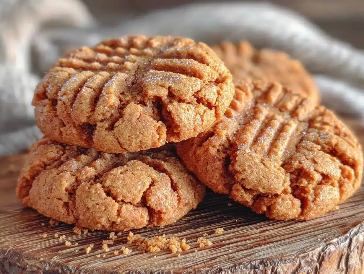flourless peanut butter cookies preparation steps