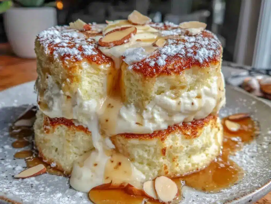 fluffy Japanese soufflé pancakes - featured image