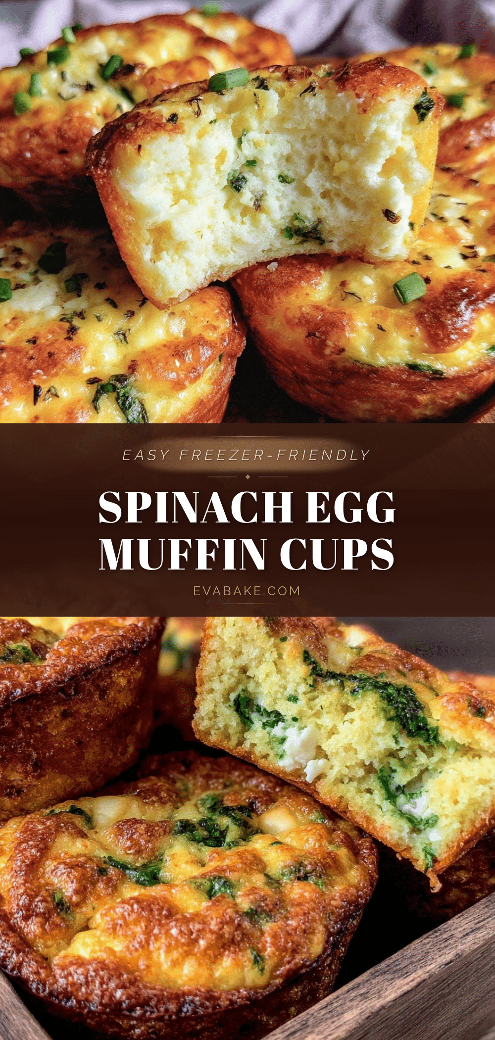 freezer-friendly spinach egg muffin cups recipe