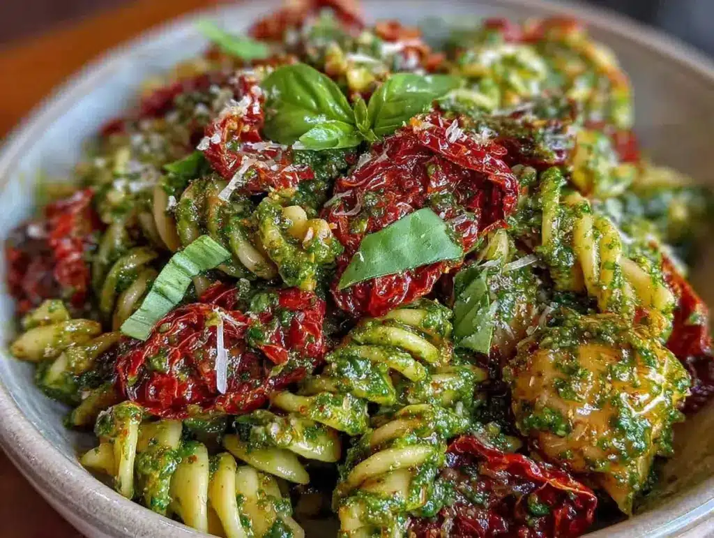 fresh cold pasta salad - featured image