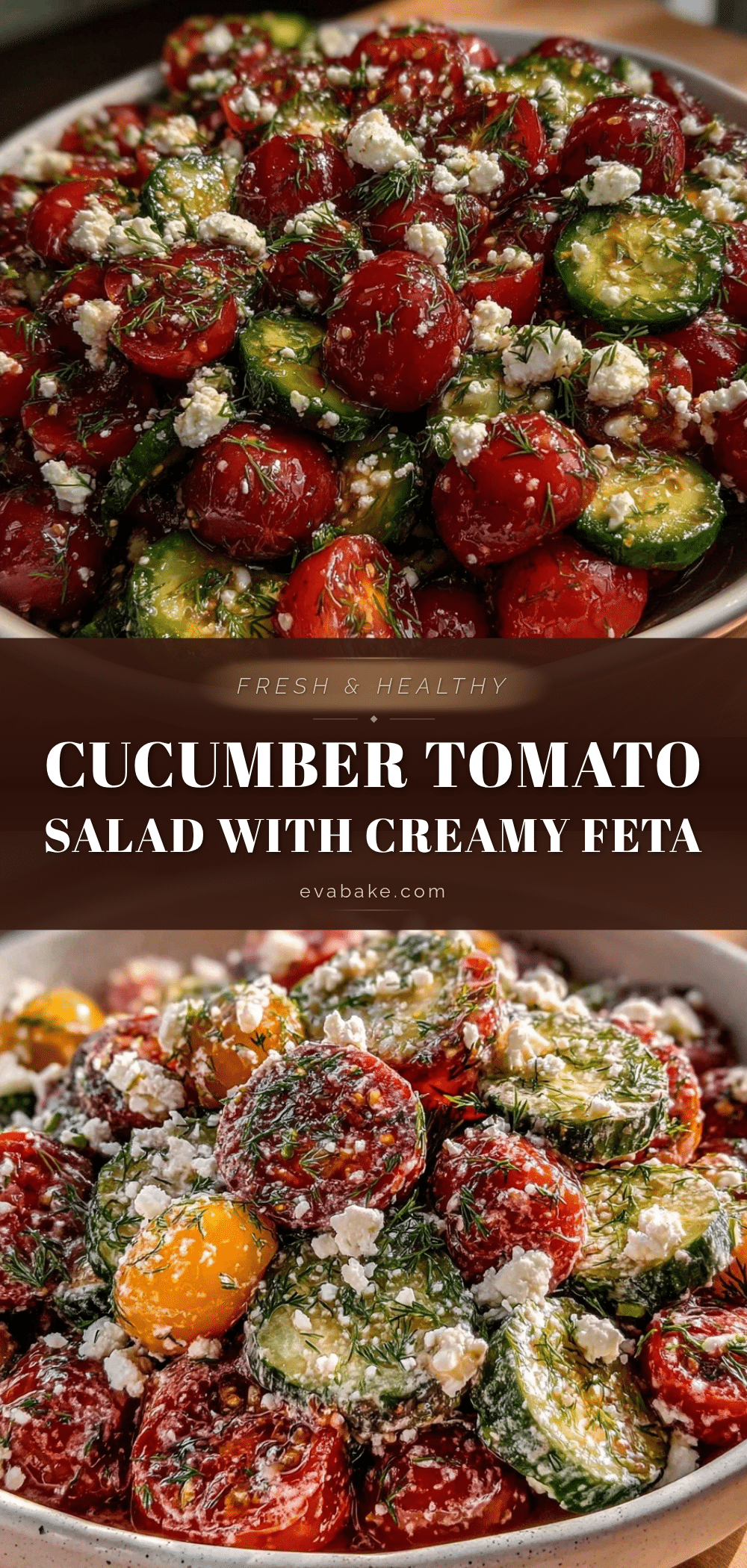 fresh cucumber tomato salad recipe