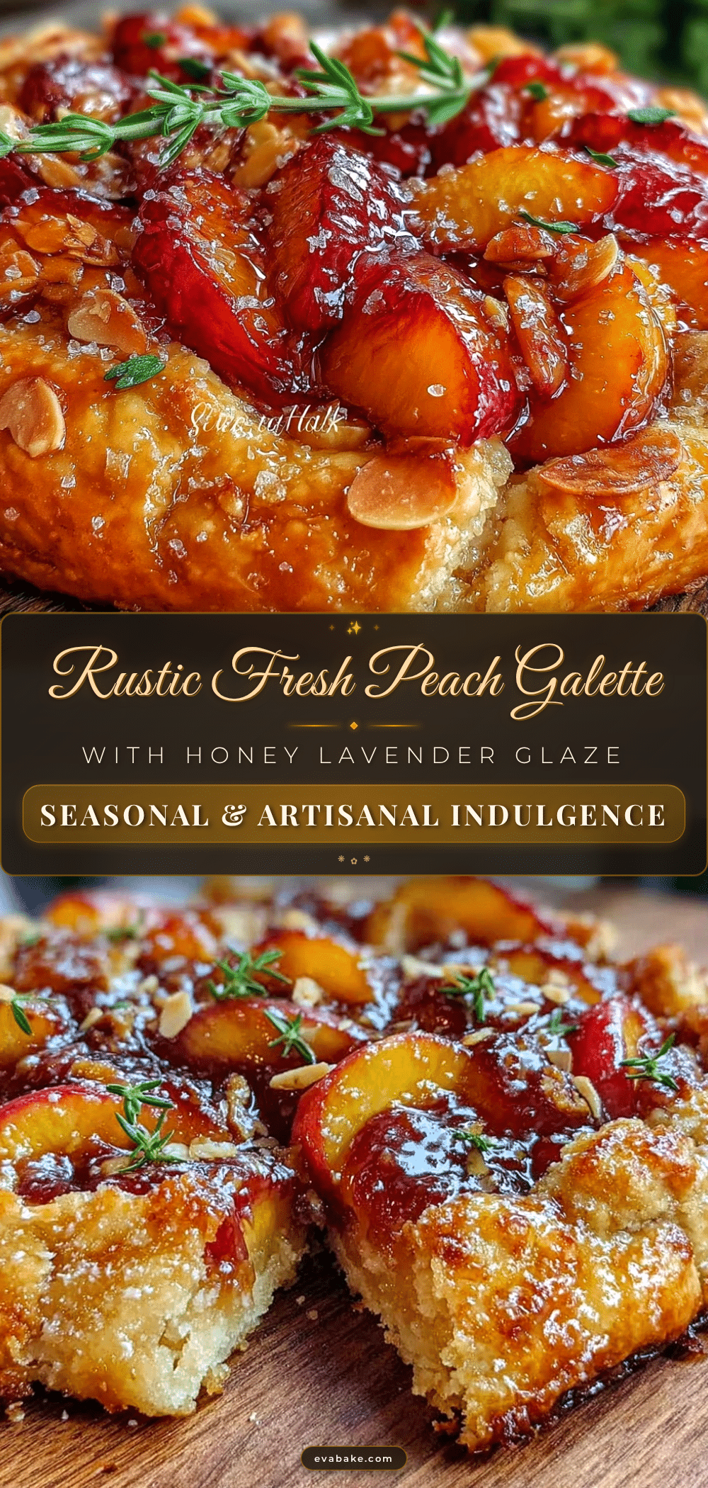 fresh peach galette recipe