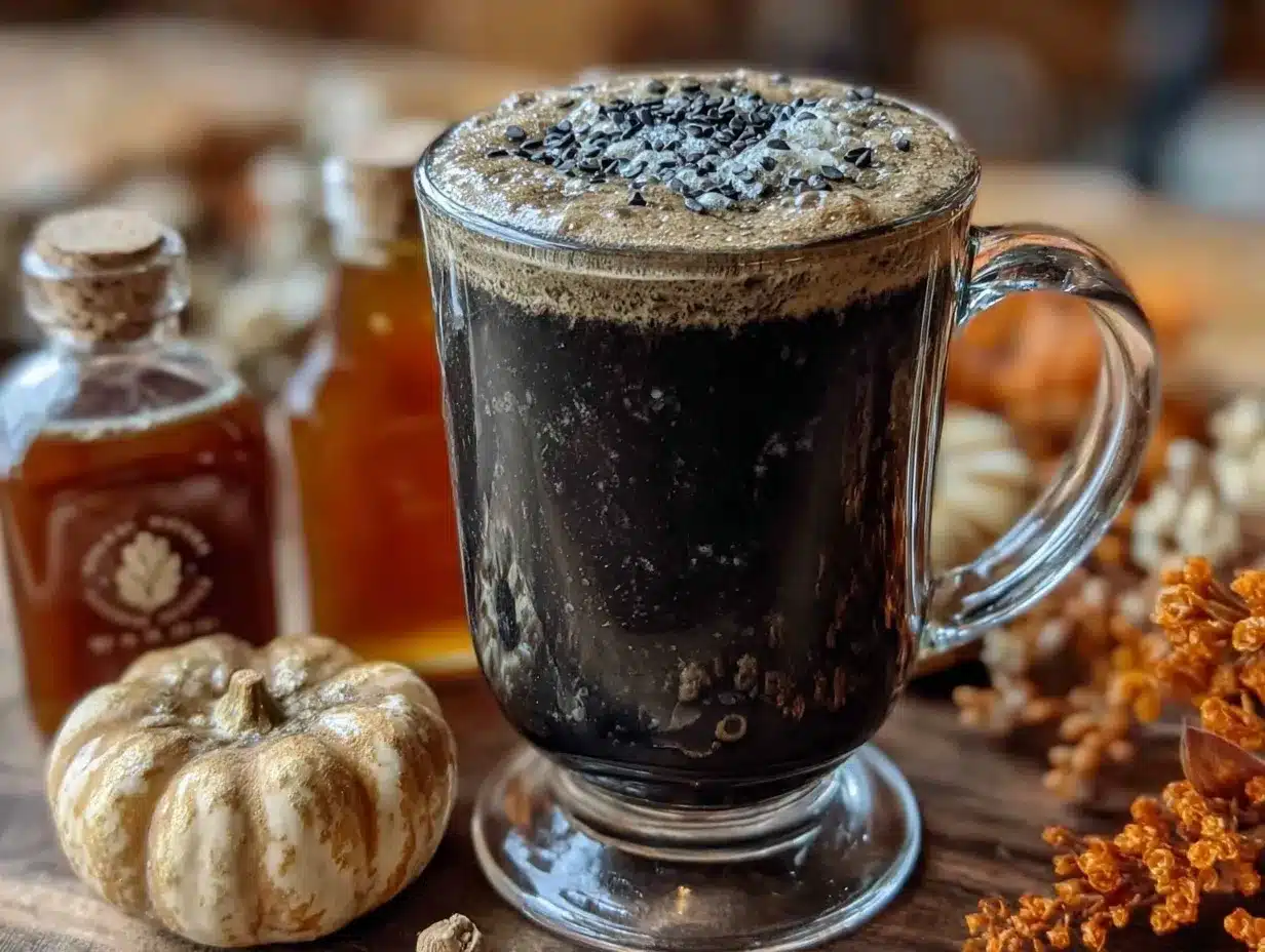 Halloween Coffee Bar preparation steps