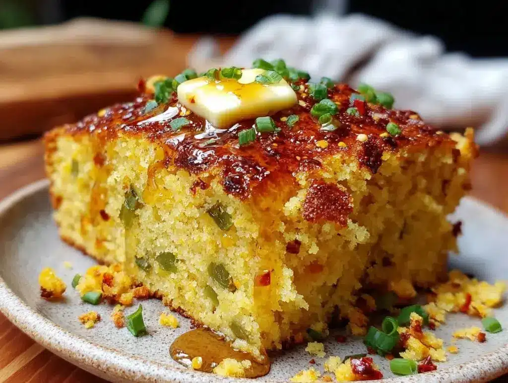 hatch chile cornbread - featured image