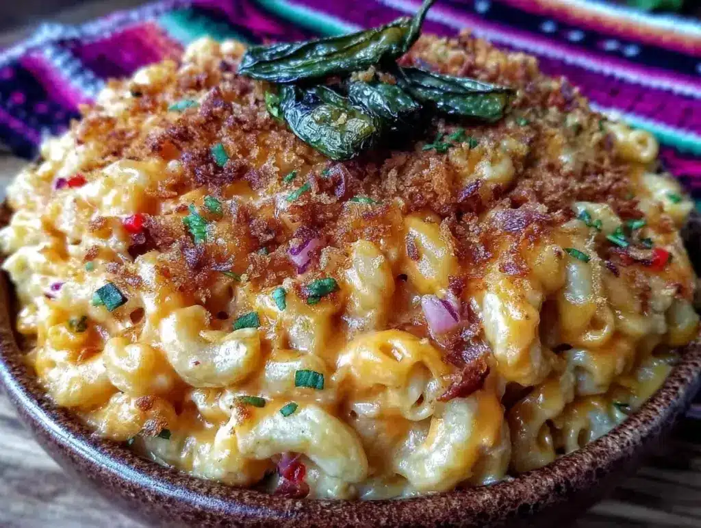 Hatch chile mac and cheese - featured image