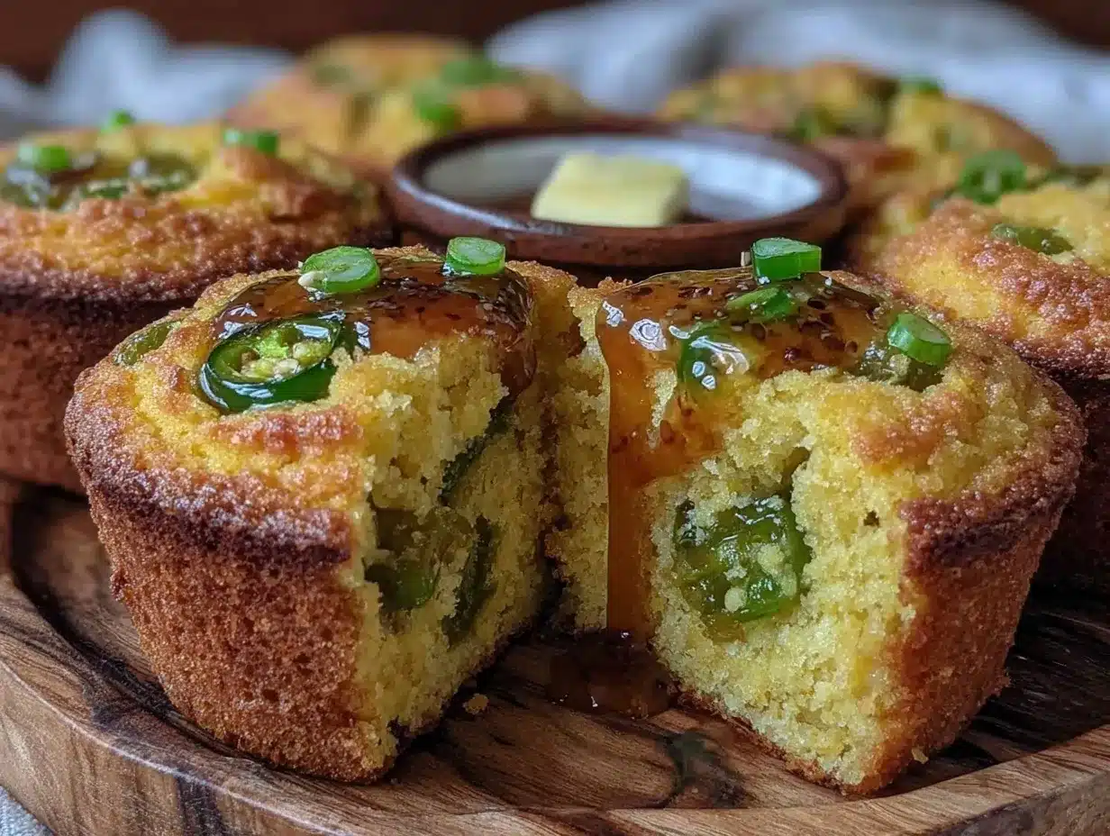 hatch green chile cornbread muffins preparation steps