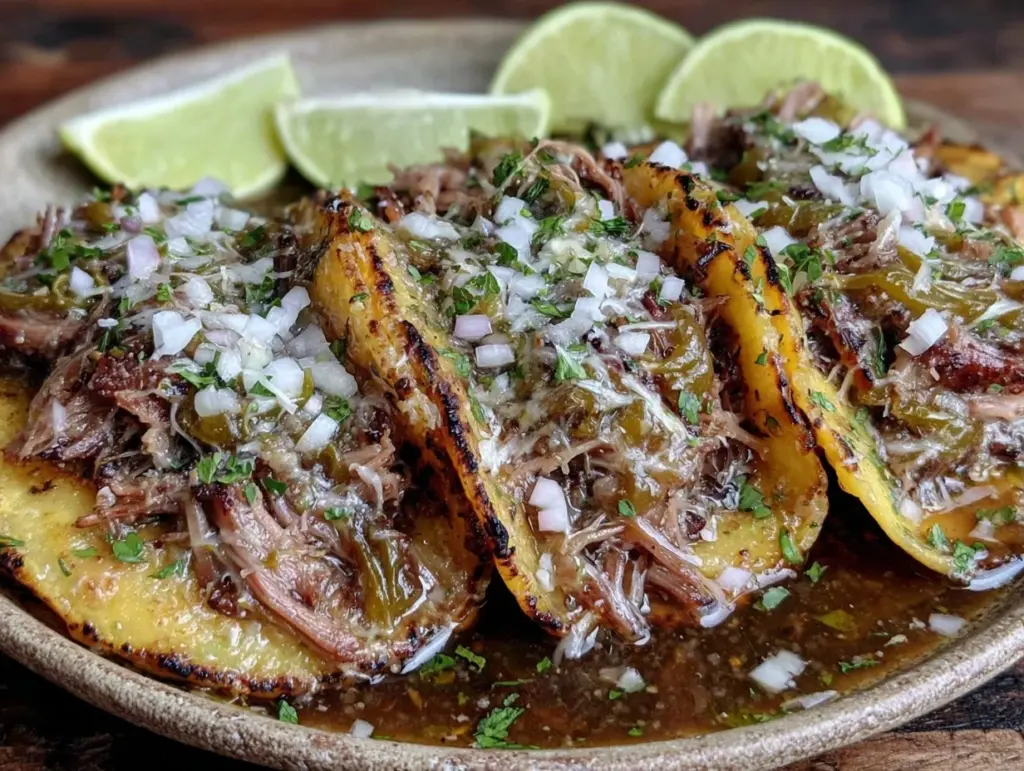 Hatch green chili pork carnitas tacos - featured image