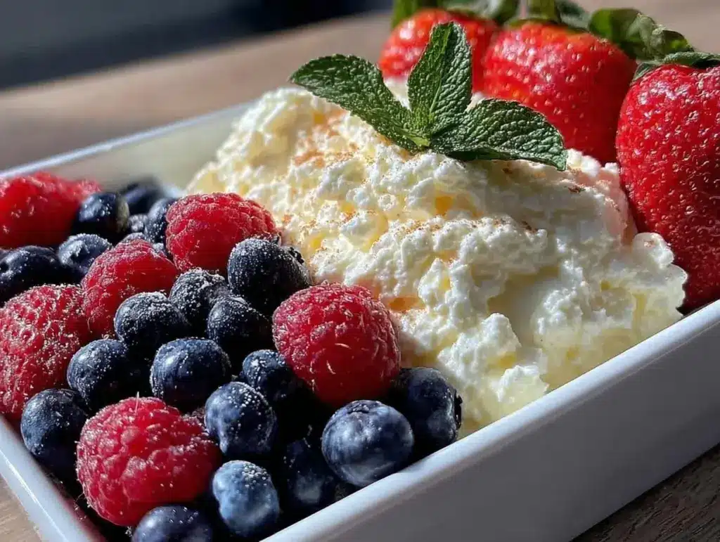 Healthy High Protein Cottage Cheese and Berry Bento Box - featured image