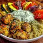 Healthy Mediterranean Chicken Quinoa Bowl - featured image