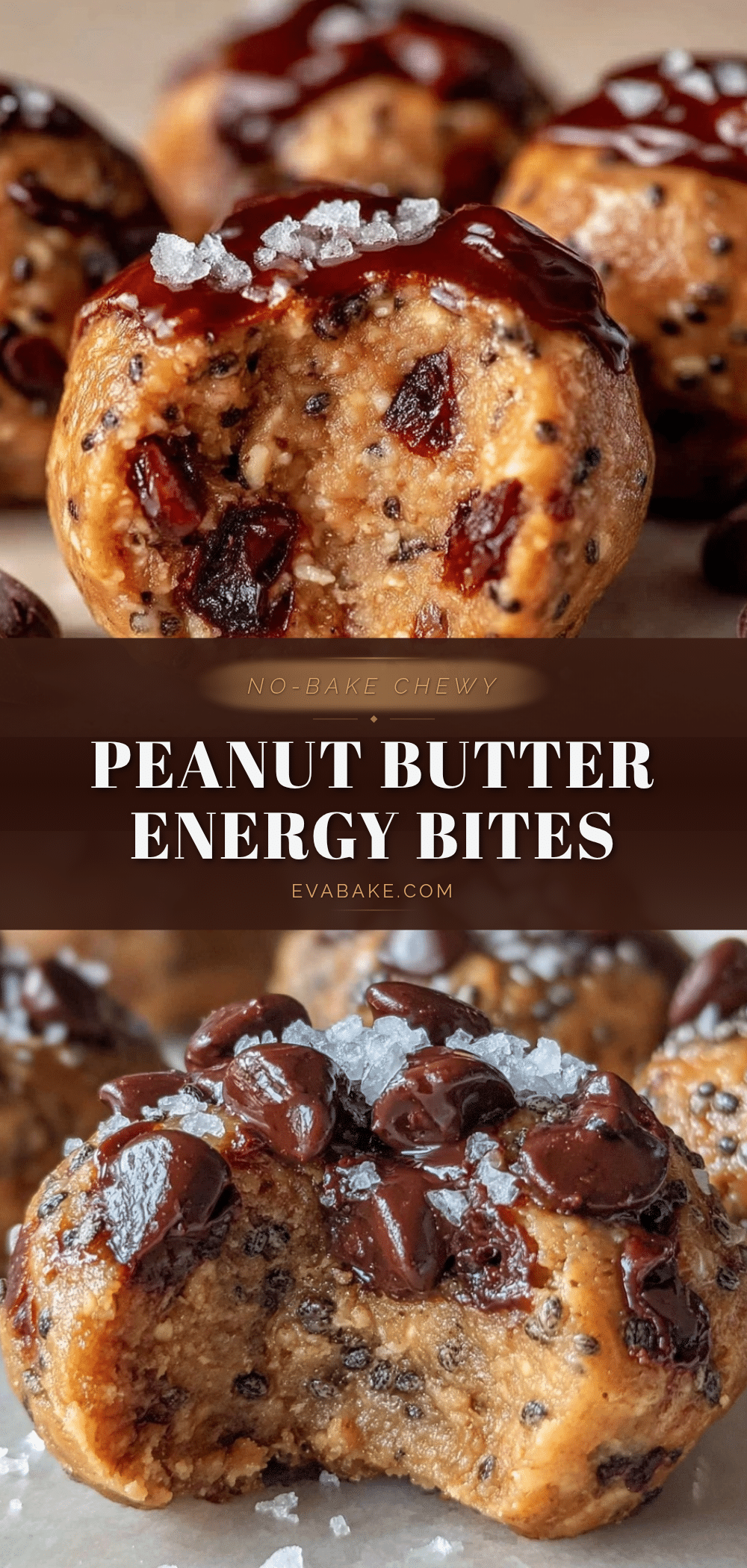 healthy no-bake peanut butter energy bites recipe