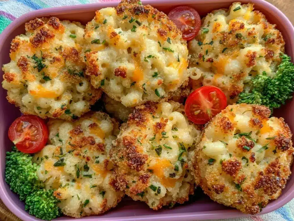 hidden veggie mac and cheese muffin cups - featured image