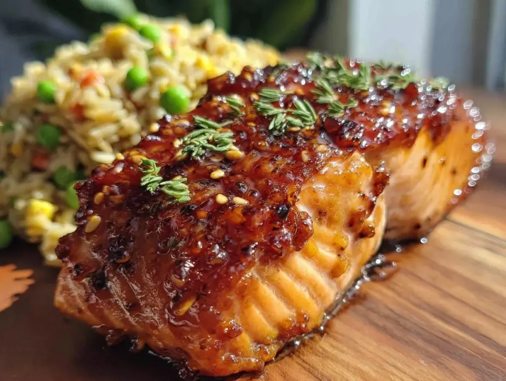 honey miso glazed salmon - featured image