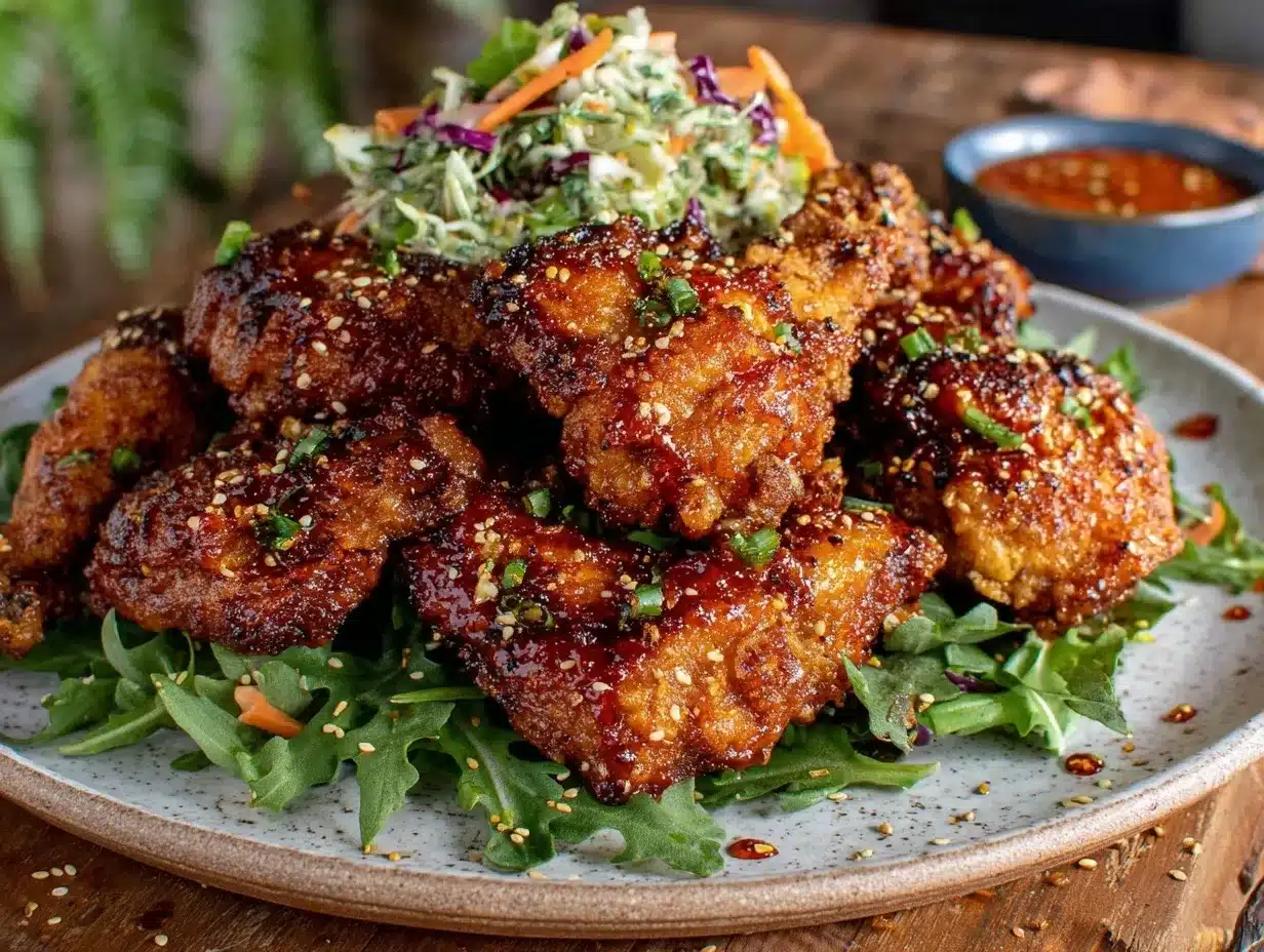 honey sriracha chicken drumettes preparation steps