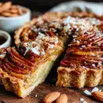 maple brown butter apple cinnamon tart - featured image