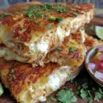 mini chicken quesadilla - featured image