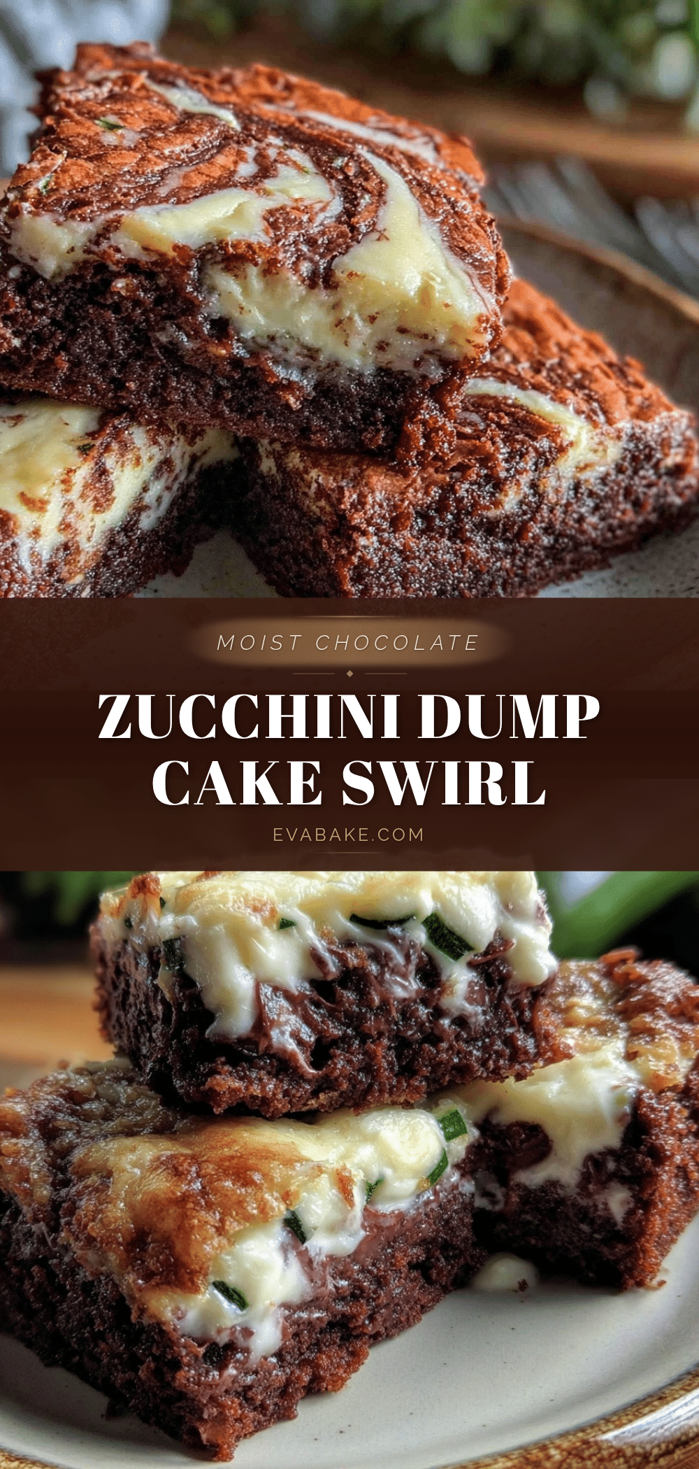 moist chocolate zucchini dump cake recipe