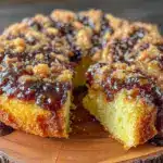 moist fresh fig jam swirl coffee cake - featured image