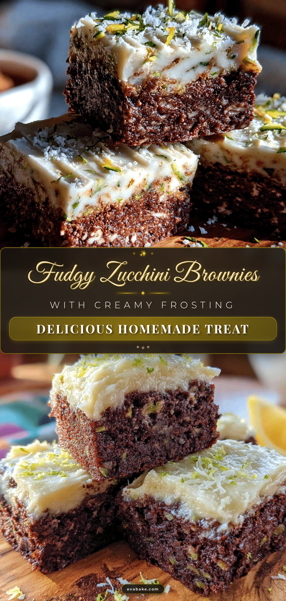 moist zucchini brownies recipe